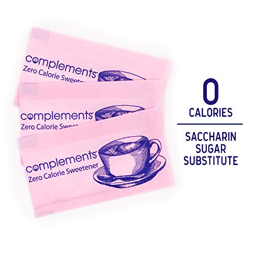 HEARTLAND Saccharin pink sweetener / 2000 Count (Pack of 1) / 1 Saccharine