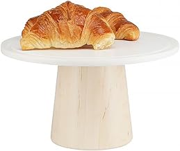 CAL-MIL 22378-127-71 Blonde Cake PEDESTALS-7" Height 12" x 7"