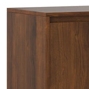 SIMPLIHOME Walnut Veneer / 60 inch / Low TV Stand Television Stands & Entertainment Centers