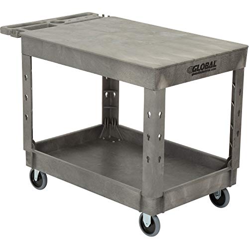 Global Industrial Gray / 45"L x 25.5"W x 32.5"H / Industrial Utility Carts