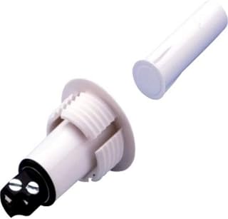 Honeywell Ademco 944TSP-WH 3/4" Recessed Contact with Terminals and 3/8" Magnet (White)