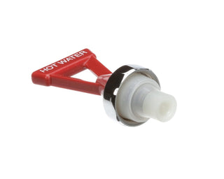 Upper Faucet Assembly by Fetco – Brass, Red, Model 1071.00007.00