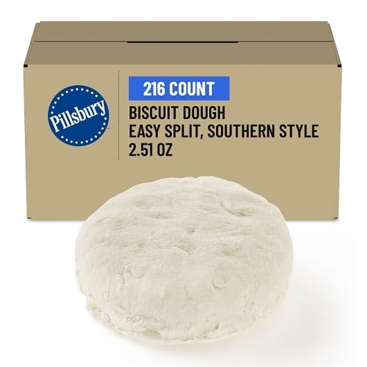 Frozen Biscuit Dough Bulk Easy Split Southern Style 2.51 oz by Pillsbury – golden