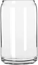Libbey Glass Can (Set of 24), Clear, 16 fluid ounces