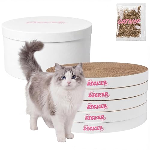 THE LICKER STORE White / 12" / Modern;Mid-Century;Classic;Transitional;Traditional;Cottage;Casual Scratching Pads