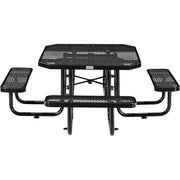 Global Industrial Black / Industrial / 1 Picnic Tables