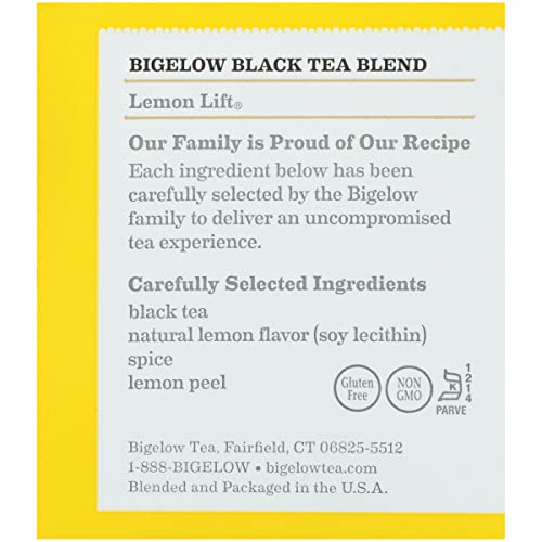 Bigelow Tea Lemon Lift / 20 Count (Pack of 2) / 1 Herbal