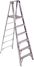 Platform Stepladder,6 ft,Aluminum,300 lb