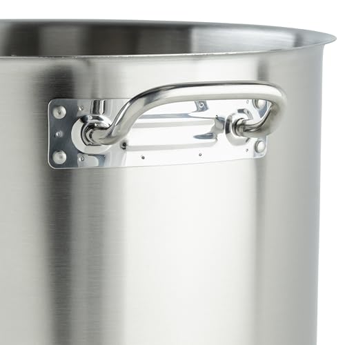 Winco 40 quarts / Pot With Cover / Silver Stockpots