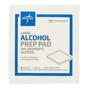 Sterile Alcohol Prep Pads by Medline – 100 Count (Pack of 1), Polyester, White, Model FBA-|237313