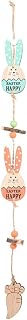 Wi Crystal Garland Home Hanging Room Pendant Wooden Gifts for Easter Decoration Mini Decoration Home Decor Paper Chain Strips Christmas Garland