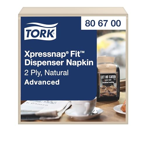 Tork Natural / 8.4" x 6.5" / 1 Disposable Napkins
