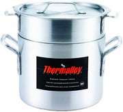 Browne Foodservice THERMALLOY Double Boiler Set 12 Quart Aluminum NSF