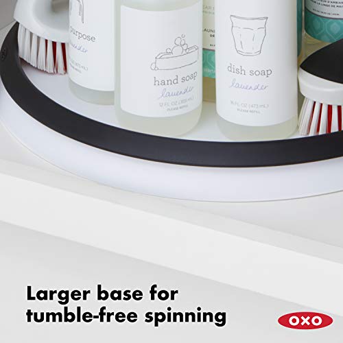 OXO 1 / 16-Inch (Pack of 2) / White Lazy Susans