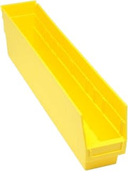 QUANTUM STORAGE SYSTEMS Shelf BIN Yellow 23-5/8in x 4-1/8in x 6in