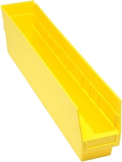 QUANTUM STORAGE SYSTEMS Shelf BIN Yellow 23-5/8in x 4-1/8in x 6in