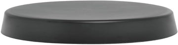 HUBERT Display Riser Round Black Melaboo - 12" Dia x 2" H