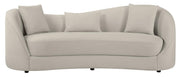 Contemporary Sofa & Loveseat Set in Light Gray Fabric by Best Quality Furniture – Fabric, Grey, Model S70-SL