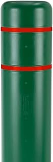 BollardGard 8" x 52" Bollard Cover Green - Innoplast (Green red Tape)