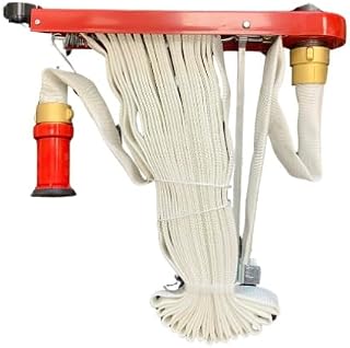 Standpipe Assembled Paragon 75ft Fire Hose & Rack Ready to be applied on Fire Sprinkler System - Nozzle Included