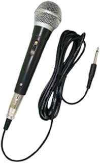 Handheld Wired Microphone – Dynamic Vocal Mic with 3m Cable and ON/Off Switch, Perfect for Speakers, Karaoke, Home Live Streaming, and Meetings