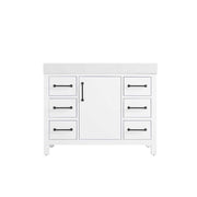 Elegant Kitchen and Bath 42" Single Bathroom Vanity in White by Elegant Lighting – unspecified, Wood, White, Model VF60642WH