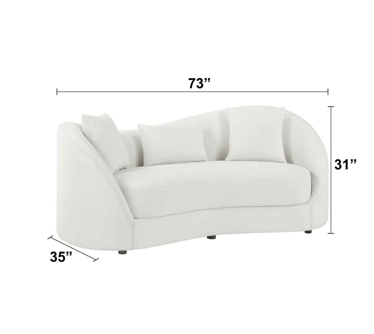 Contemporary Sofa & Loveseat Set in Cloud Gray Fabric by Best Quality Furniture – Fabric, Grey, Model S71-SL