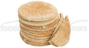 Kronos Frozen Flat Bread White Authentic Pocket Pita, 6 inch -- 120 per case.