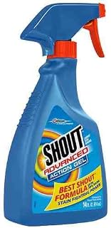 SHOUT Advanced Action Gel Stain Remover 14 fl oz (414 ml),3 PK