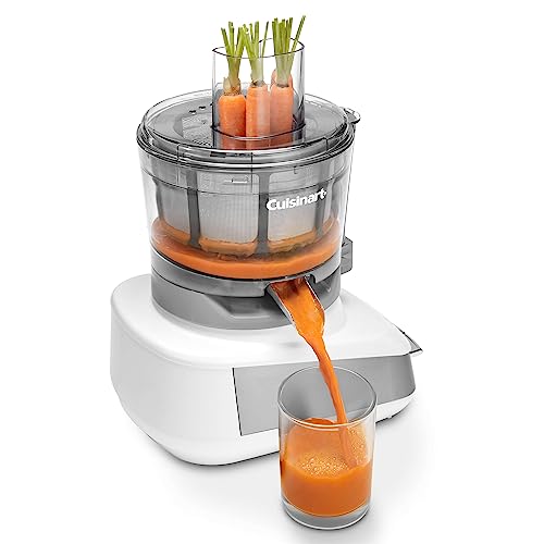 Cuisinart 13-Cup / White / Food Processor + Juicing Center Food Processors