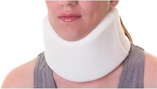 Medline Cervical Collar, Soft Foam, 3.75 In. x 19 In., Size M X-Long, 1 Each
