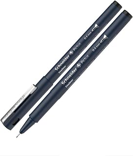 Schneider Pictus Fineliner 0.4 mm Stainless Steel Black
