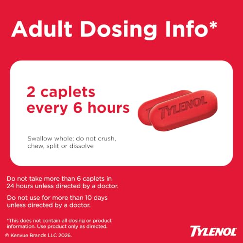 Tylenol 200 Count / Red / 200 Acetaminophen