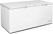 77" Mobile Chest Freezer w/ (2) Baskets - White, 115v