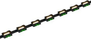 CSL INVLED-3-27-100-2 Eco-Invizilite - 3" 2.5W 2700K 1 LED Linkable Stripe Light with 100Ft Roll, Black Finish