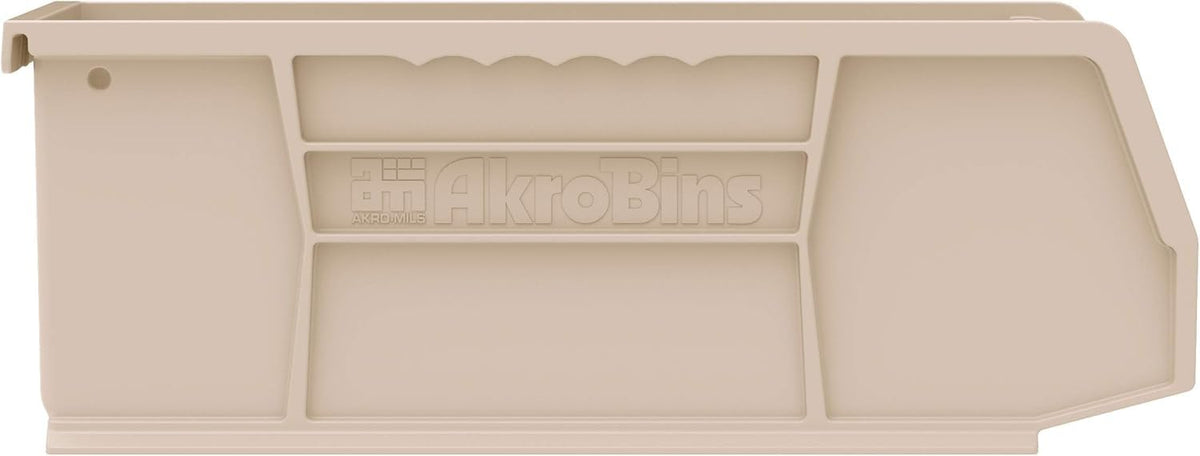 Akro-Mils Stone / 11-Inch x 4-Inch x 4-Inch / Storage Bins Only Open Storage Bins
