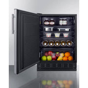 Summit Appliance Left Hand Door / Silver / 5.1 cubic_feet Categories