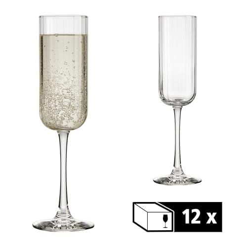 Libbey 7.5 Ounces / Transparent / Modern Champagne Glasses