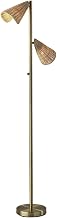 Adesso Cove Tree Lamp Antique Brass