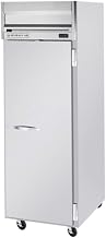 Beverage-Air HFP1-1S Horizon Series One Section Solid Door Reach-In Freezer 24 cu.ft. capacity Stainless Steel Front and Sides Aluminum
