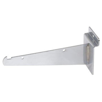 Slatwall Shelf Bracket by Retail Resource – Metal, Silver, Model 1722