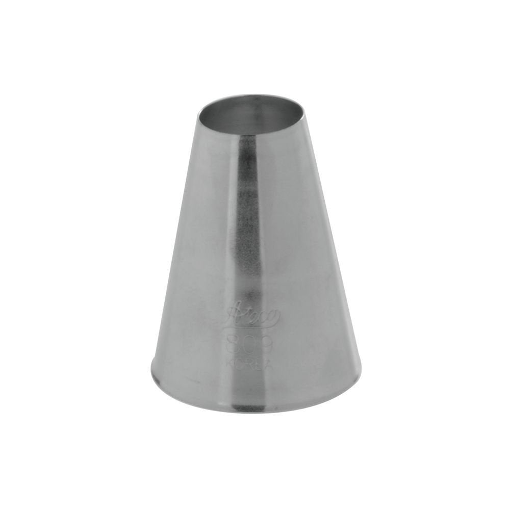 11/16" Plain # Pastry Tube by Ateco – 809, Silver