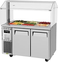 Turbo Air 2-Door Sandwich Salad Prep Table 11-CU.ft. JBT-48-N