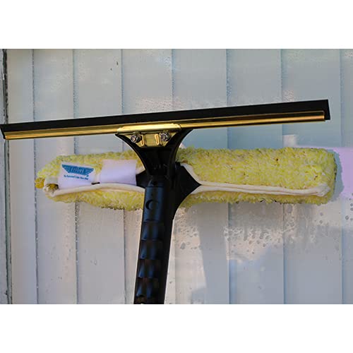 Ettore 18 Inch / Gold, Black / Tool,Brass Squeegees