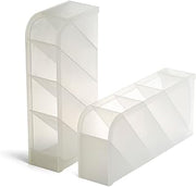 Officemate OIC21542 Pen Holder Desk Organizer, Clear - Pack of 2