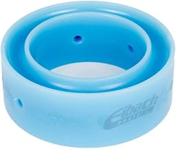 Eibach Spring Rubber, 90 Durometer, 5 in Barrel Springs, 1.5 in Height, Polyurethane, Blue, Each