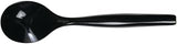 Sabert Black Polystyrene Disposable Serving Spoon -10" L