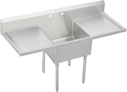 Elkay WNSF8124LR0 Commercial Sink, Lustrous Satin Finish