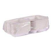 ECO PRODUCTS 8" 3 Compartment / White / Classic Clamshell Take Out Containers