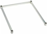 Global Industrial Three-Sided Frame, Poly-Z-Brite, 30"x24"